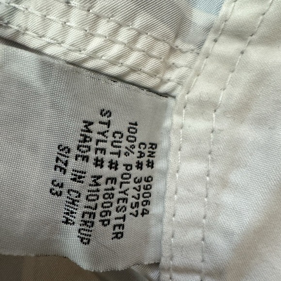 VTG Y2K Billabong Surfer Cargo Board Shorts Swim Trunks Mens Sz 33 White Plaid - Picture 8 of 9